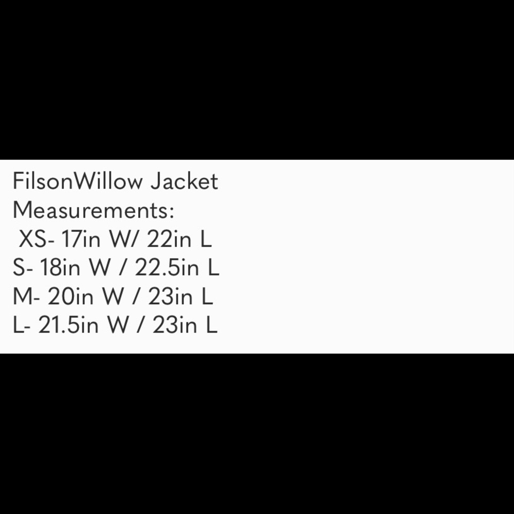 Filson - Women’s Willow Jacket, Denim, Cream Natural - NEW NWT - Picture 7 of 7